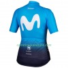 Combinaison Cycliste + Cuissard à Bretelles 2020 Movistar Team Femme N001